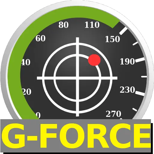 Speedometer With G Target Orange Icon Png G Force Icon