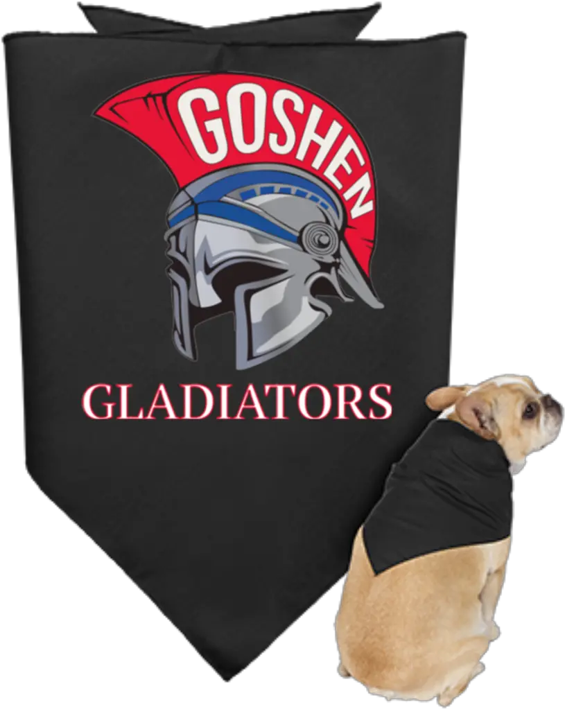 Doggie Bandana Poster Png Gladiator Logo