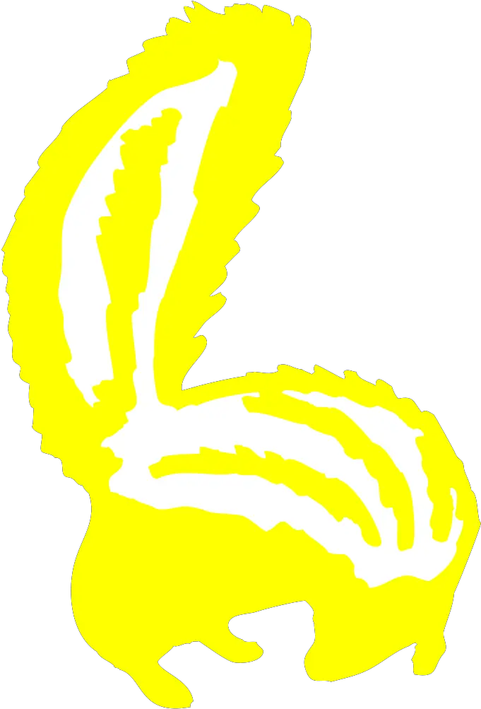 Yellow Skunk Png Svg Clip Art For Web Download Clip Art Illustration Skunk Png
