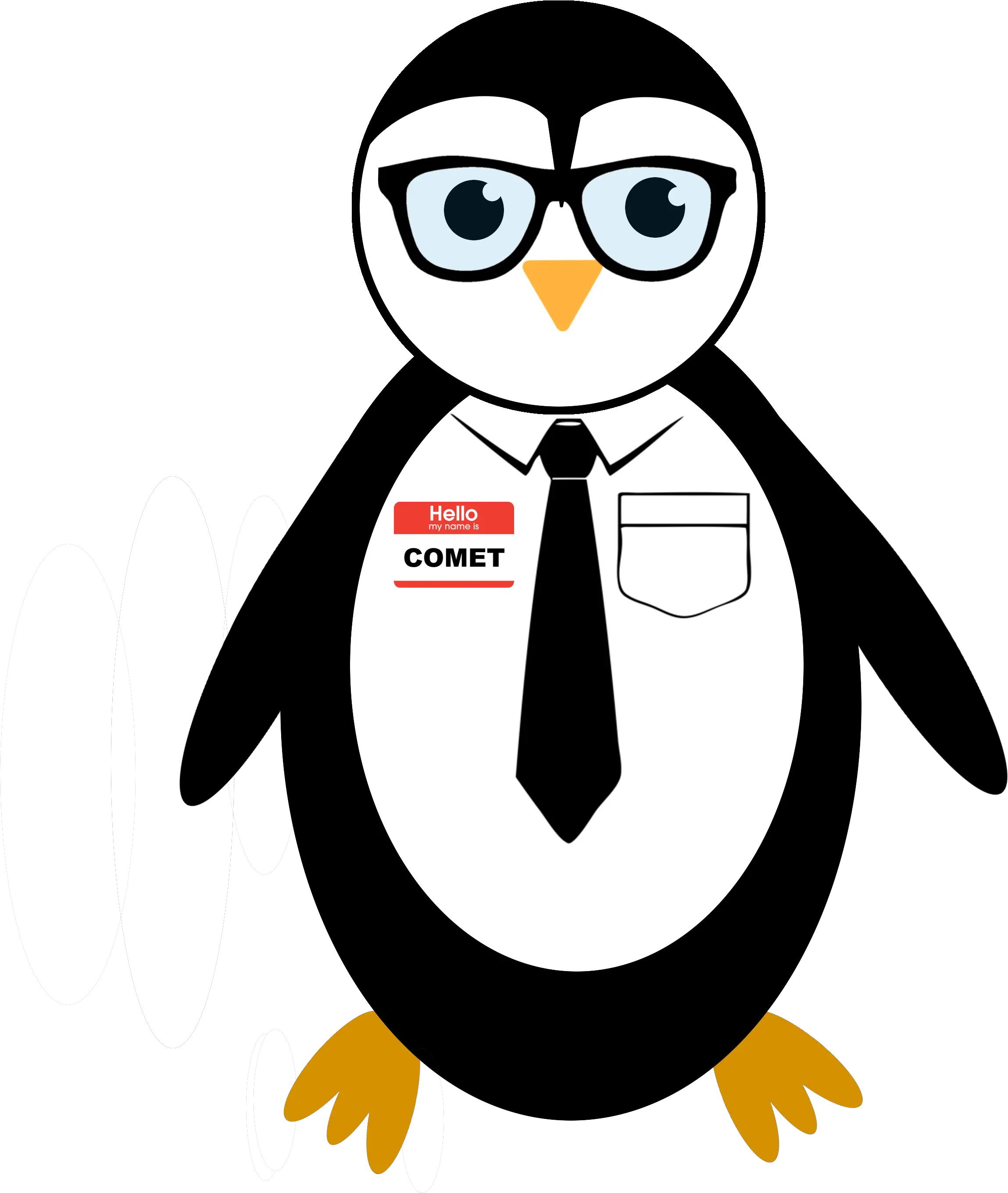 Meet Comet Penguin Png Comet Transparent