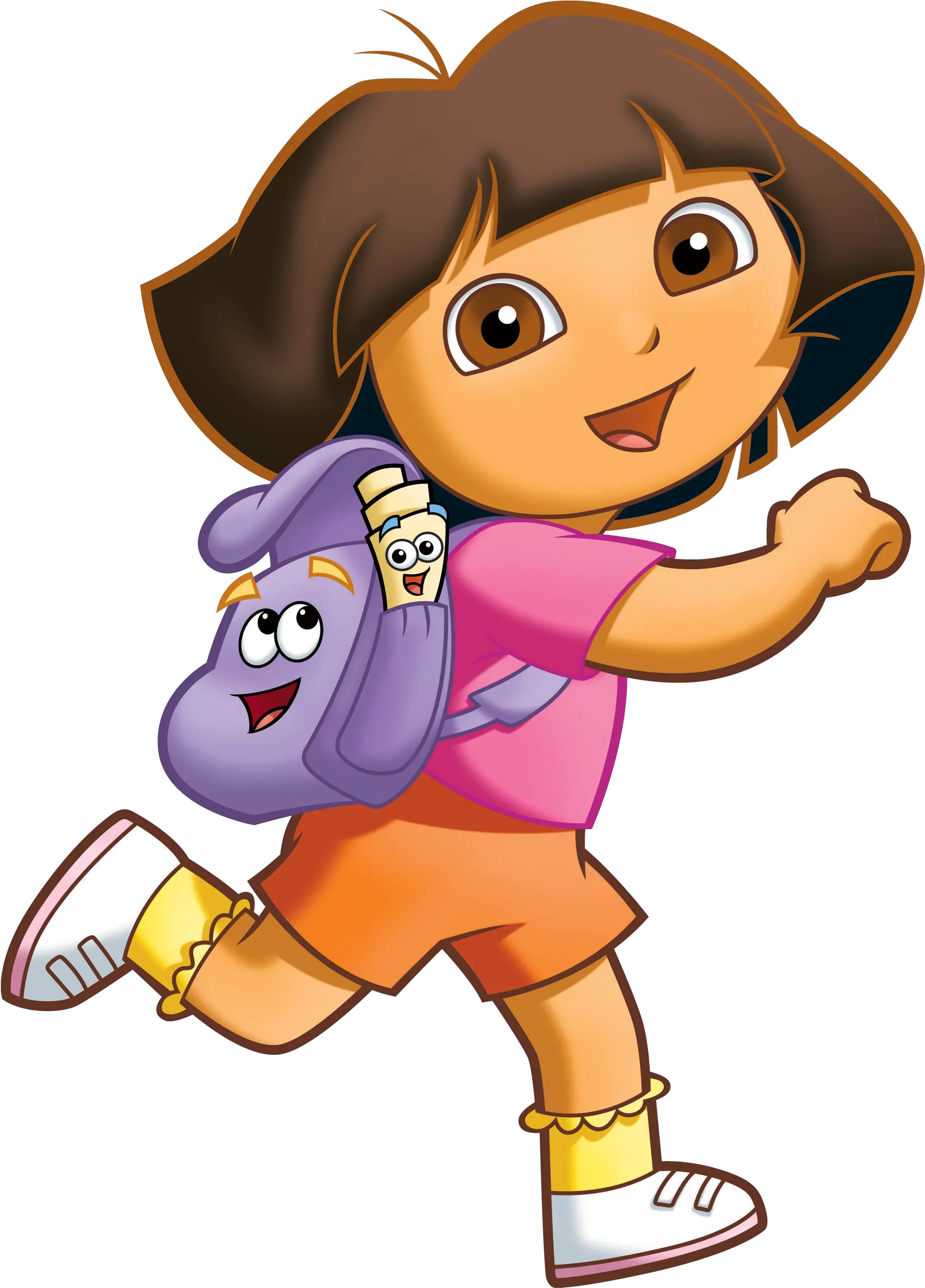 Png Dora Transparent Dora The Explorer With Backpack Dora Png
