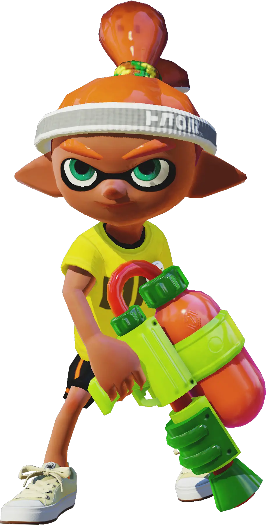 Splatoon Inkling Png Splatoon Inkling With Splattershot Inkling Png