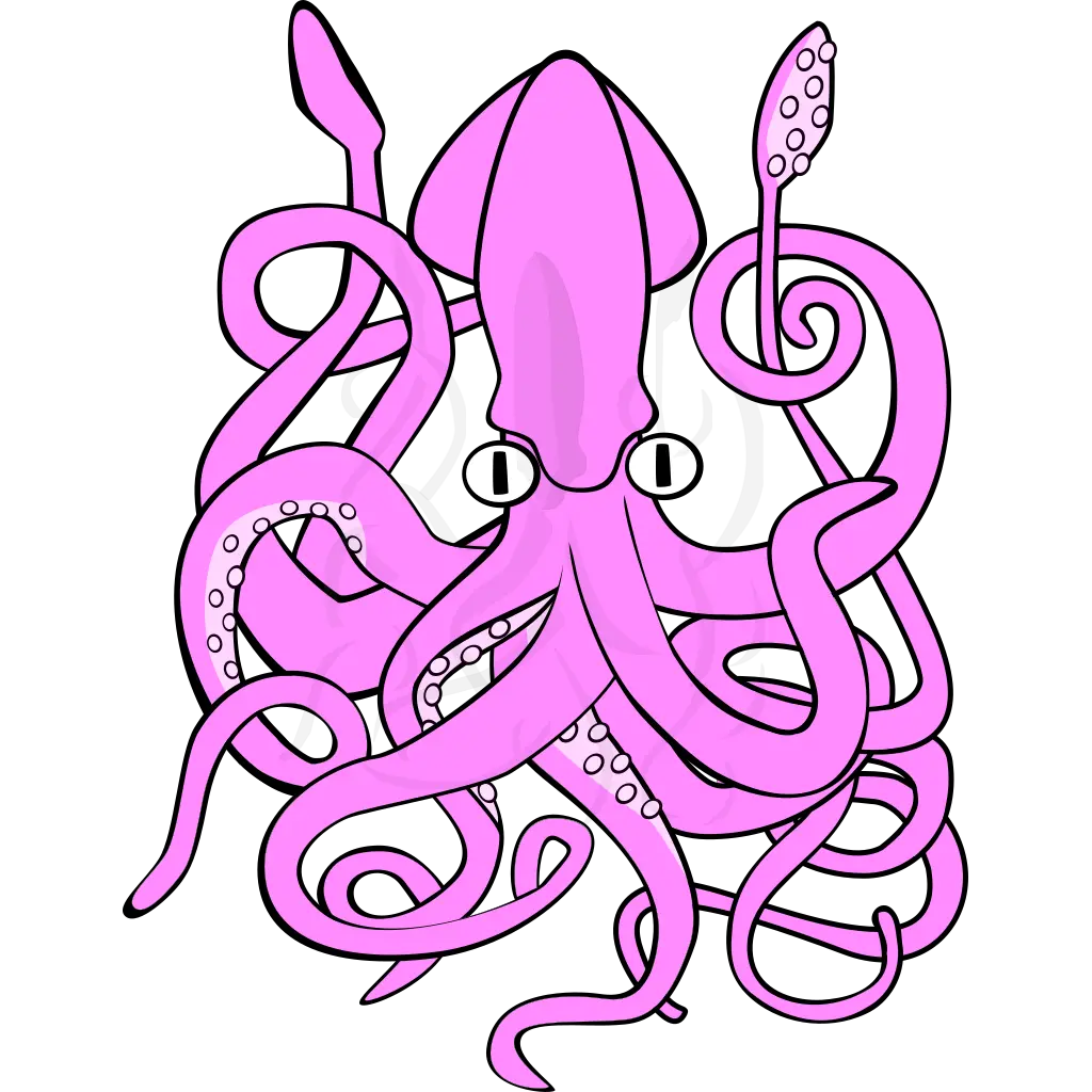 Octopus Vector Hd Png 2 Free Images Starpng Giant Squid Clipart Octopus Transparent Background