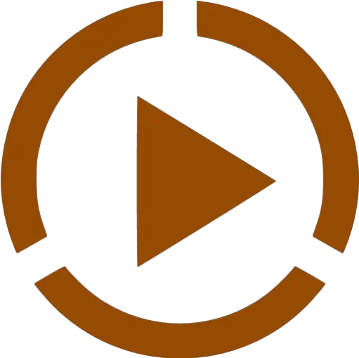 Brown Video Play 4 Icon Free Brown Video Icons Png Video Icon Free