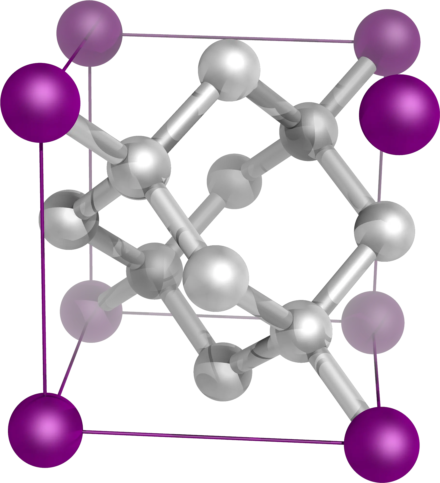 Download Carbon Lattice Diamond Estructura Cristalina Del Png Diamante Png