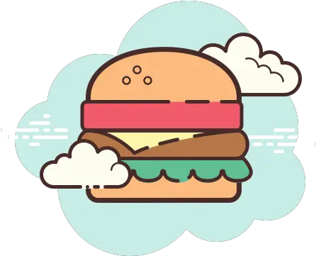 Hamburger Icon In Cloud Style Gmail Icon Aesthetic Cloud Png Hamburger Bun Icon