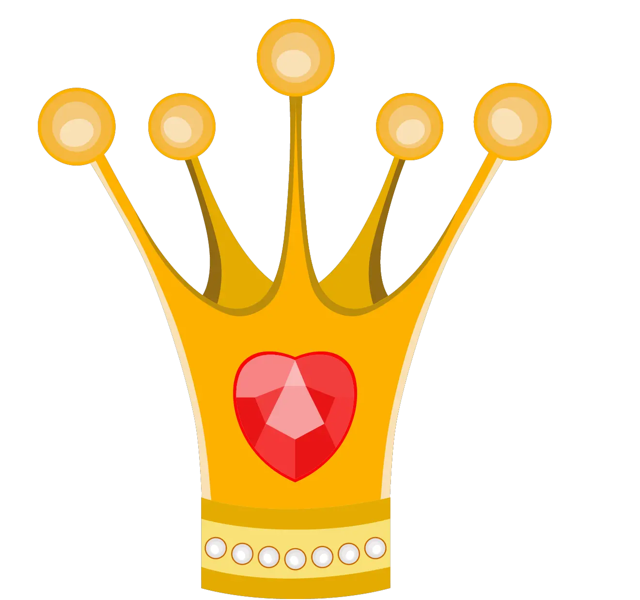 Cartoon Princess Crown Vector Material Royal Family Princess Crown Png Crown Cartoon Png png