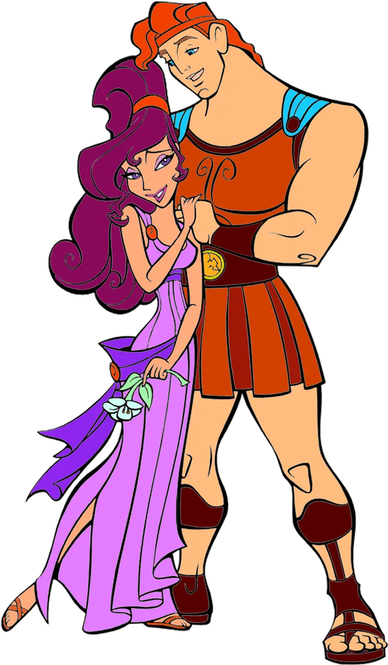 Walt Disney Company Deianira Clip Art Disney Hercules And Meg Png Hercules Png