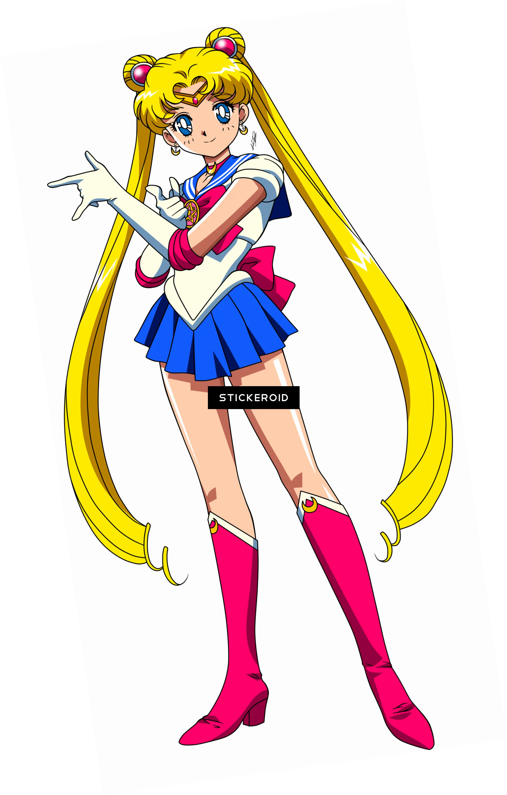 Download Hd Sailor Moon Sailormoon Sailor Moon Pose Png Sailor Moon Transparent