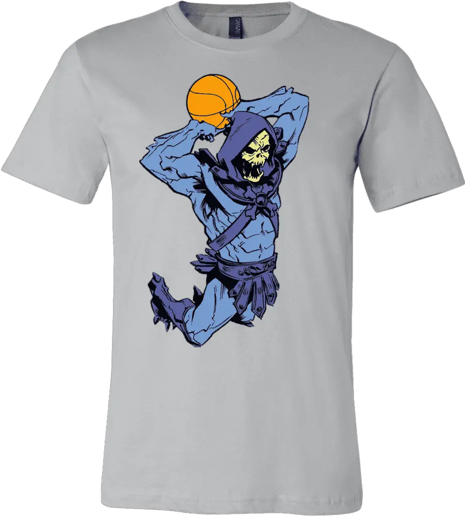 Dunking Skeletor Shirt T Shirt Violet Vegeta Adidas Png Skeletor Transparent