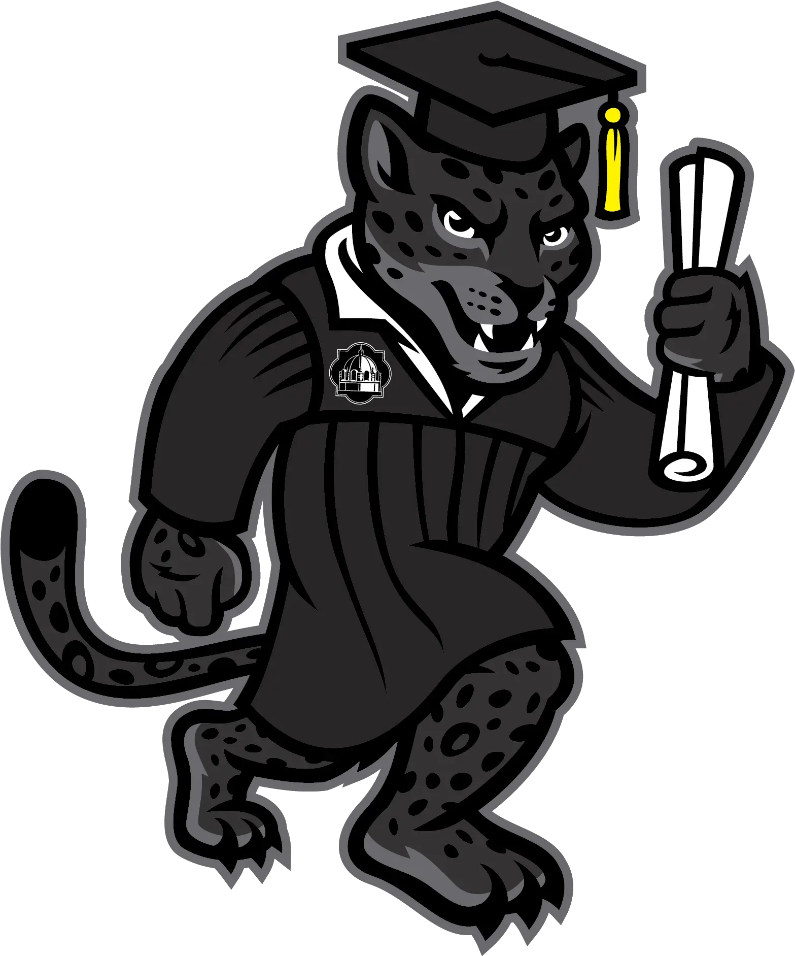 Icons University Marketing And Communications Tamusa Jaguar Png Cap And Gown Icon