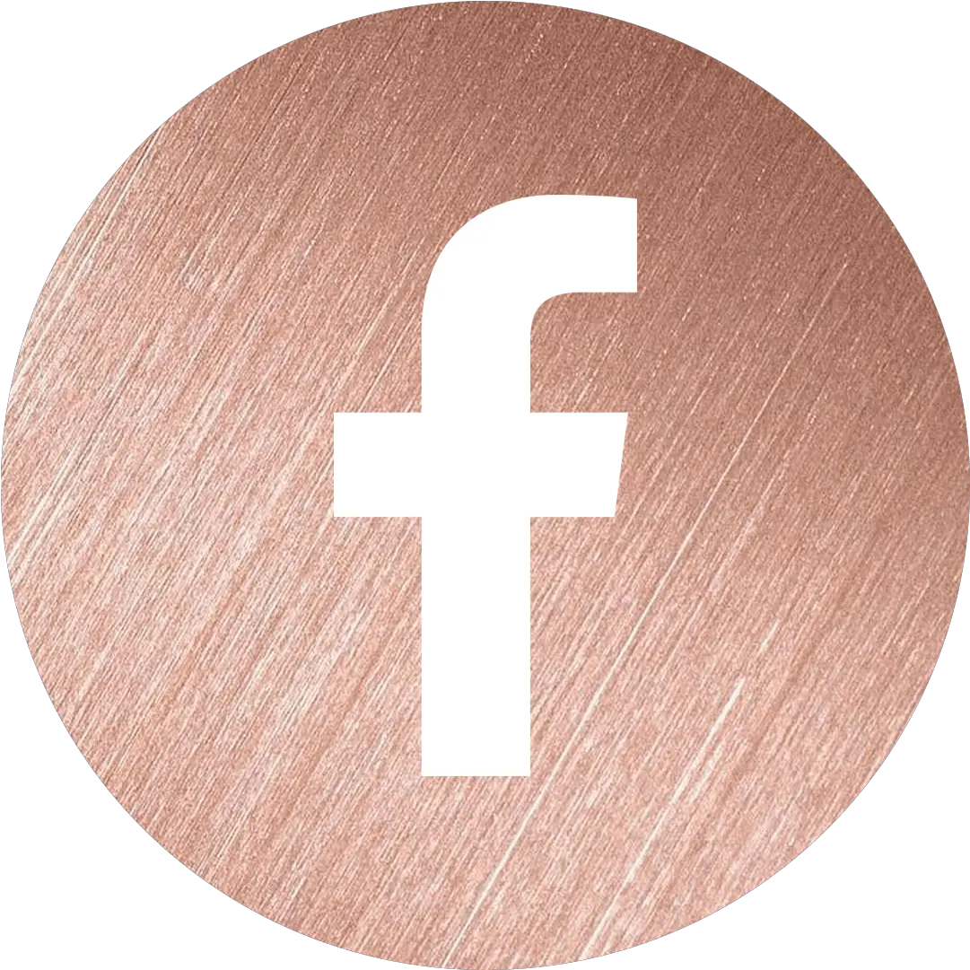 Download Miss Mariss Instagram Rose Gold Facebook Logo Png Facbook Logo