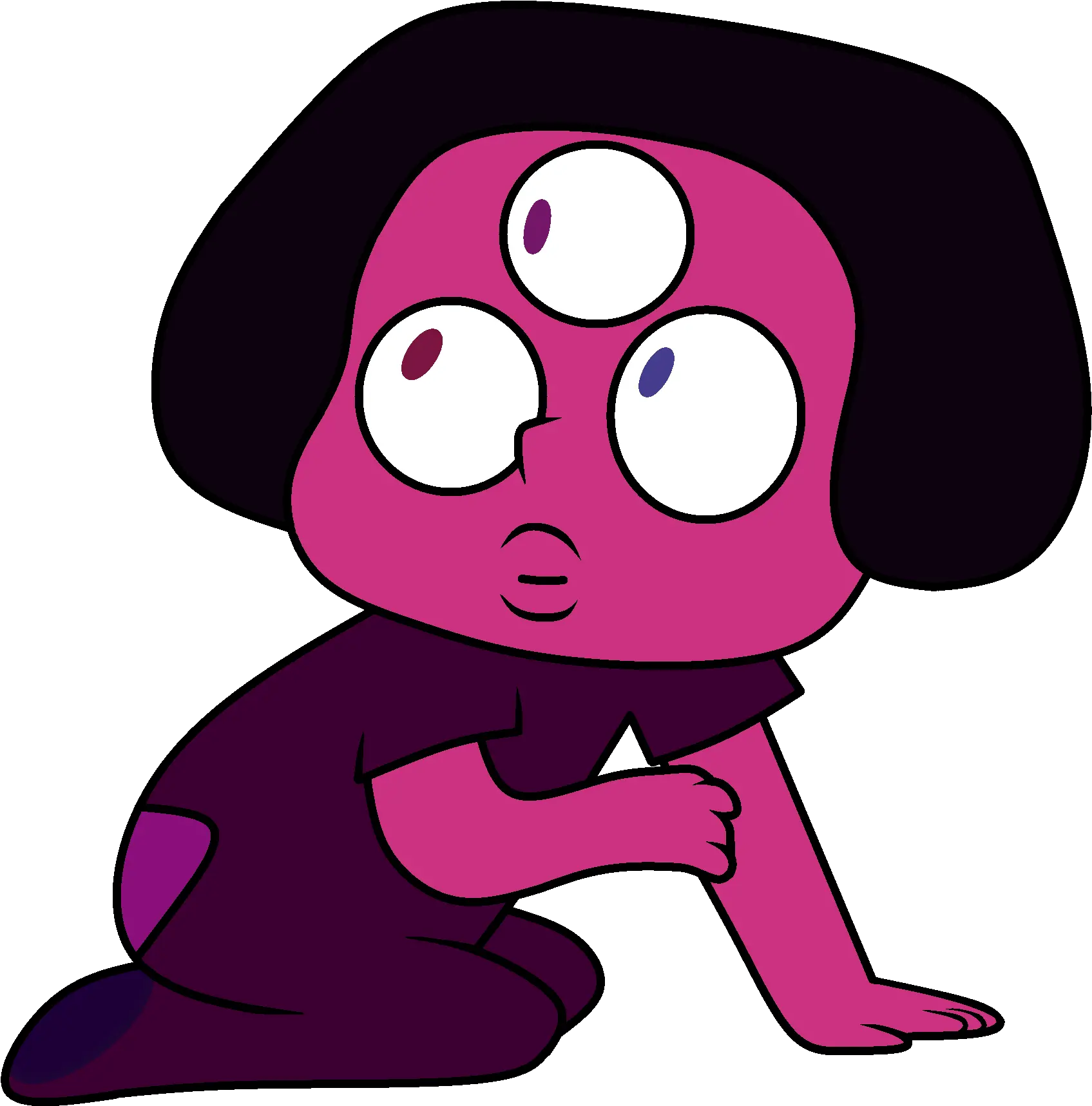 Steven Universe Baby Garnet Png Image Steven Universe Garnet Gemstones Garnet Png