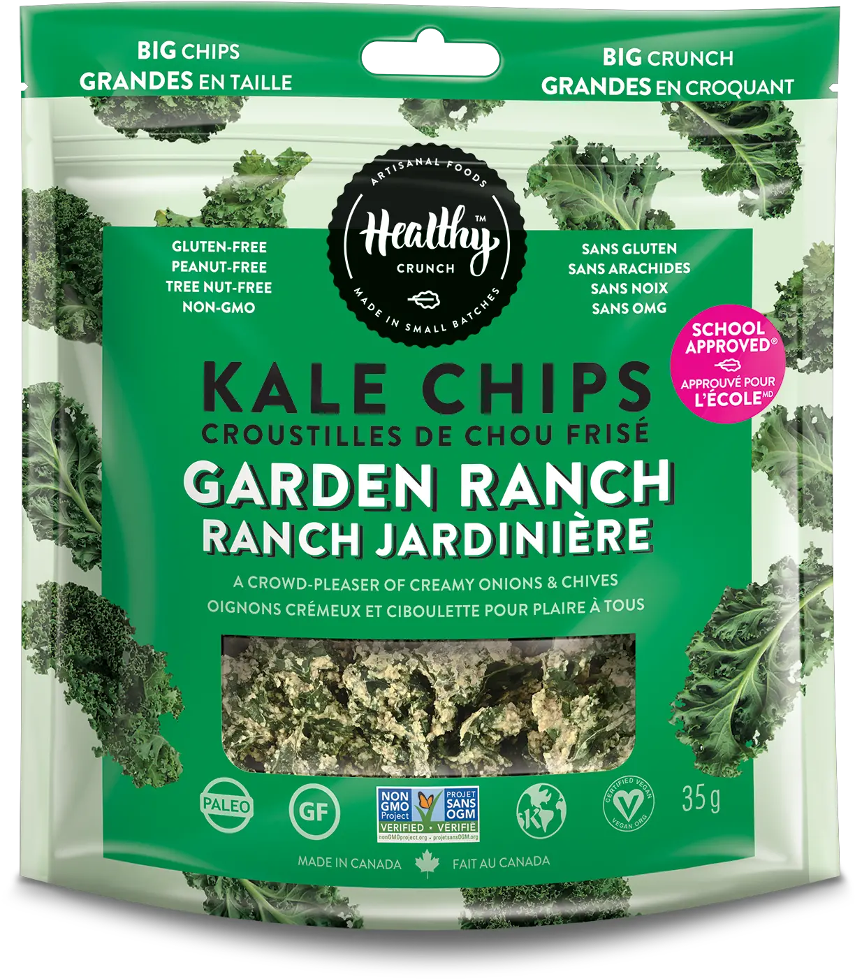 Garden Ranch Kale Chips Ranch Kale Chips Png Kale Png