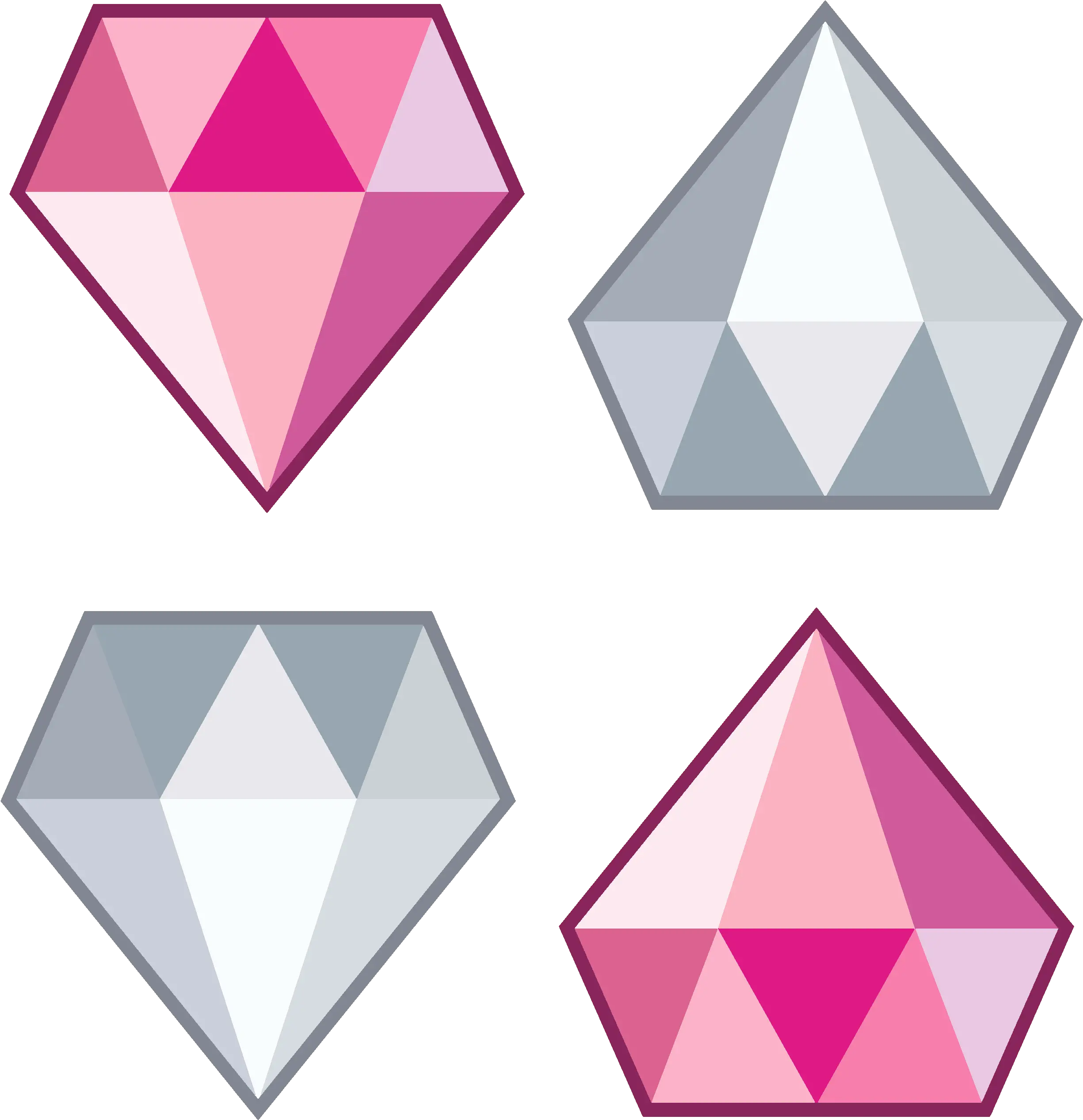 White Diamond And Pink Are Twins Stevenuniverse Steven Universe White Diamond Gem Png Pink Diamond Png