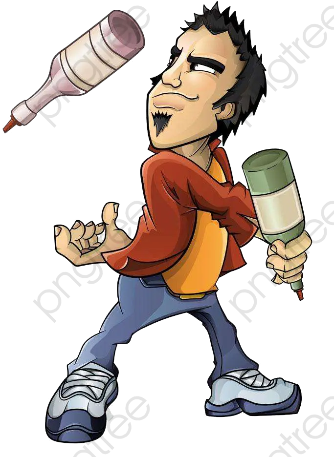 Cartoon Png Vector Diagram Transparent Bartender Cartoon Png Bartender Png