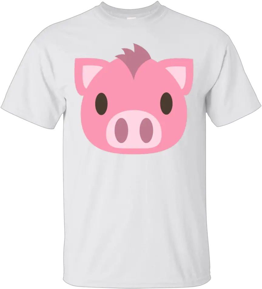 Pig Face Emoji T Israel Adesanya T Shirt Png Pig Emoji Png