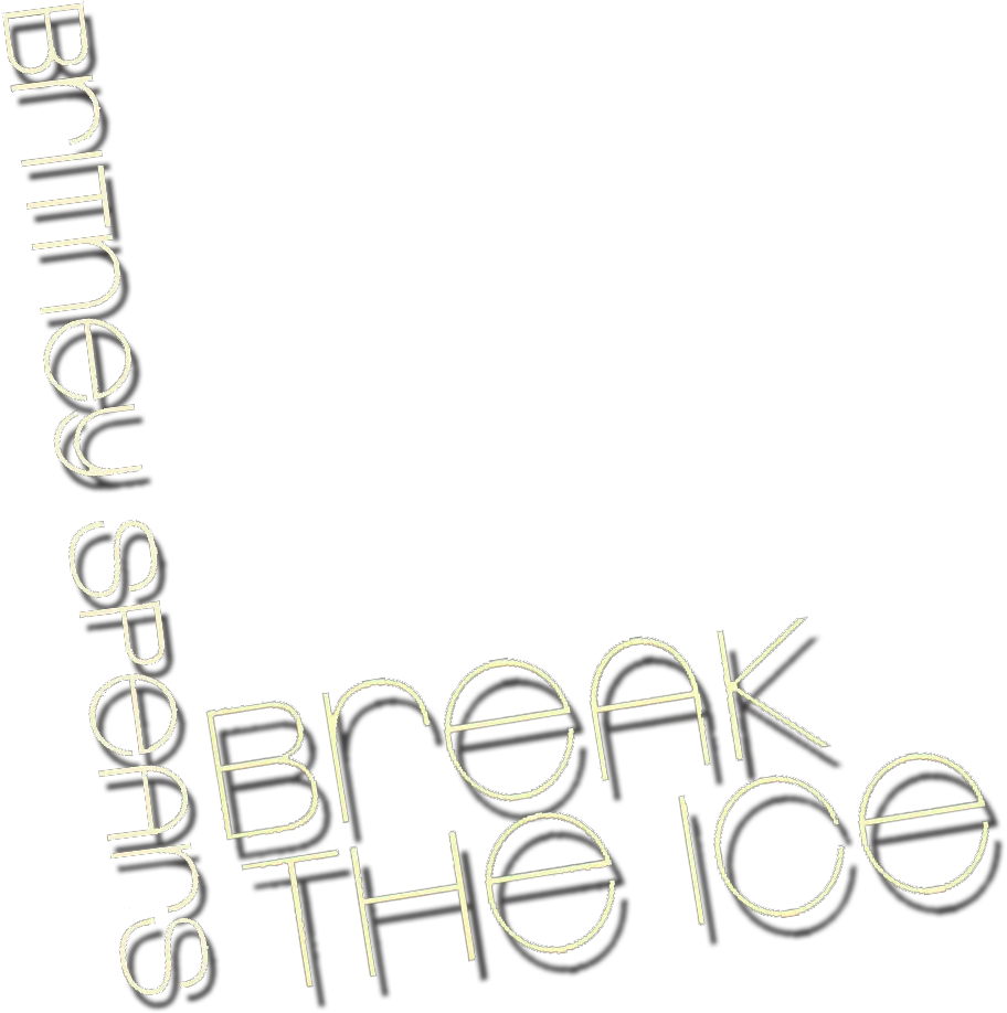 Filebritney Spears Break The Ice Logo3png Wikimedia Britney Spears Break The Ice Logo Break Png