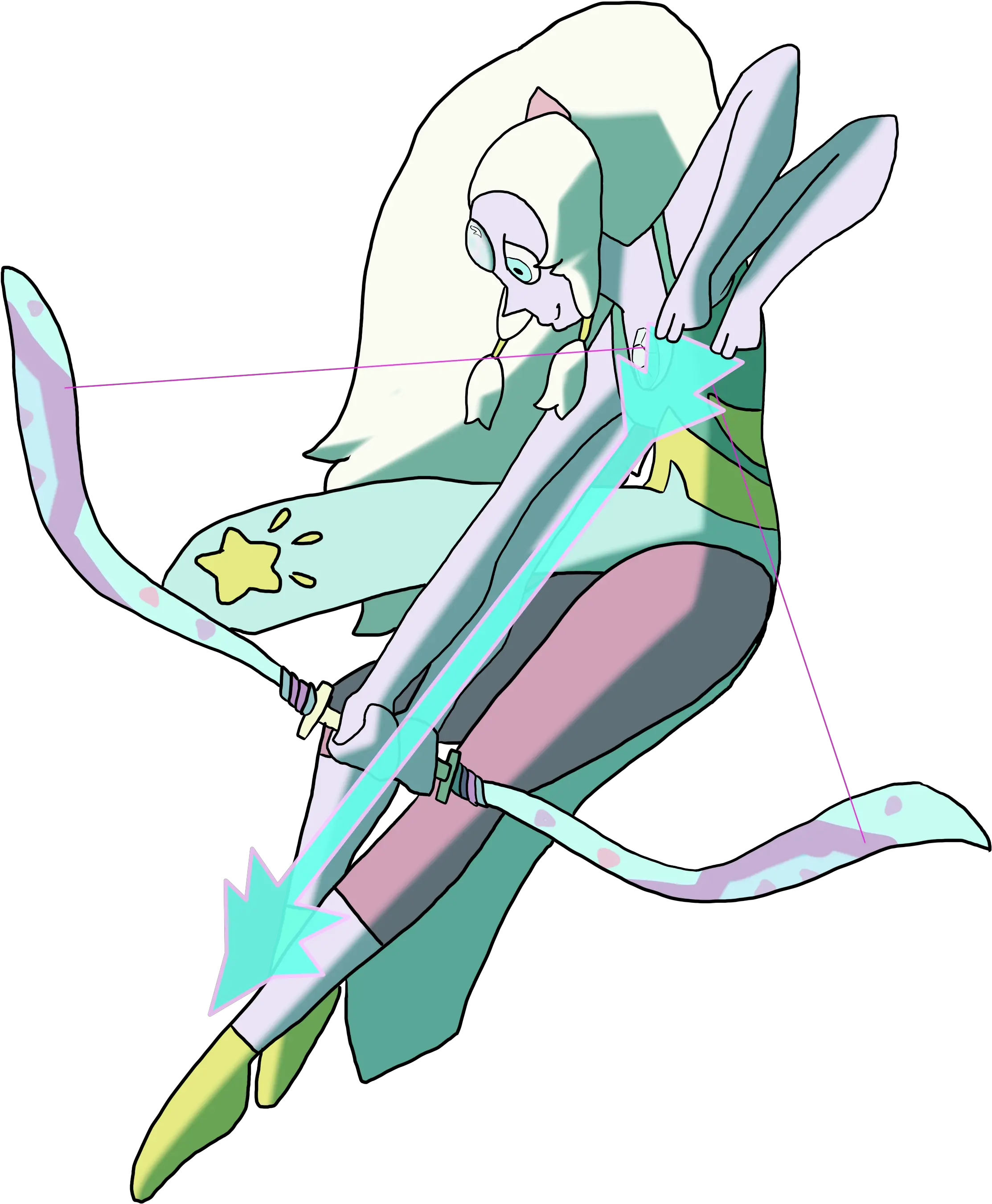 Best Girl Opal Stevenuniverse Transparent Steven Universe Opal Png Steven Universe Transparent