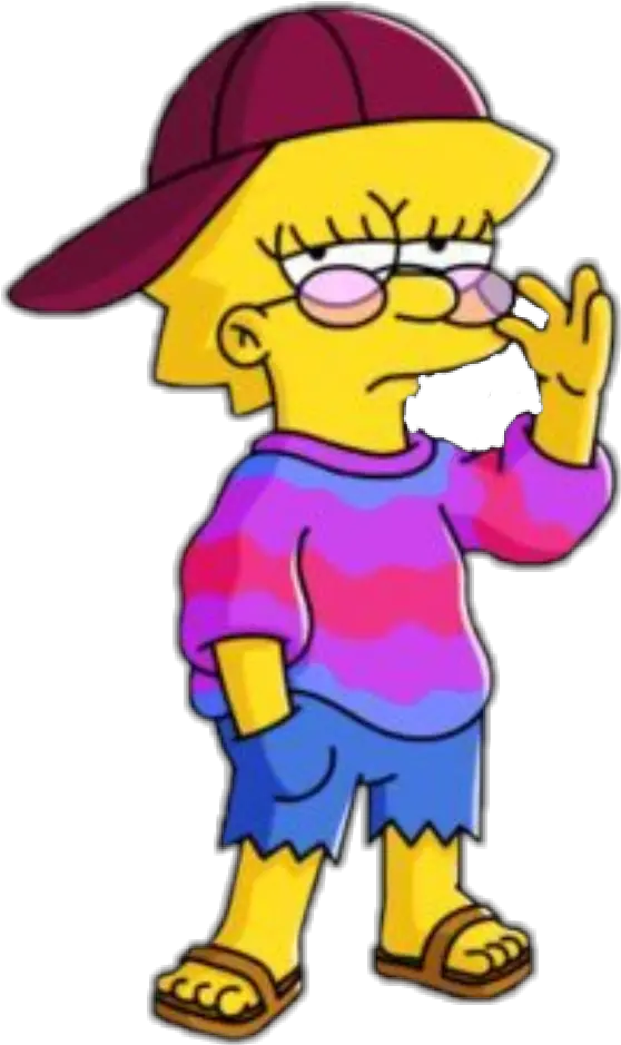 90s Thesimpsons Stilllovethem Icon Gangsta Lisa Simpson Png Boy Icon Of The 90s