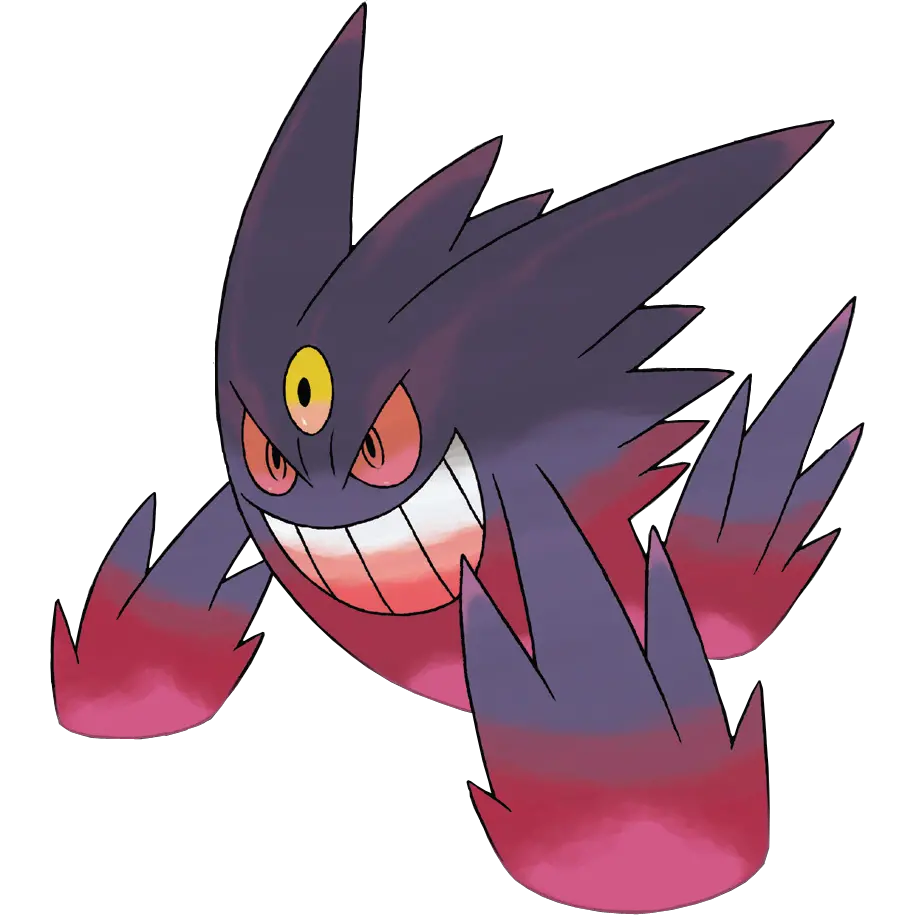 Gengar Mega Gengar Png Gengar Png