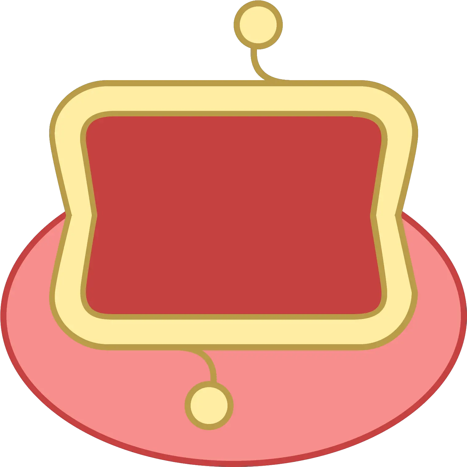 Purse Interior Icon Clipart Empty Png Purse Icon