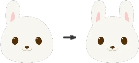 How To Create A Cute Spring Rabbit In Adobe Illustrator Png Kawaii Bunny Icon