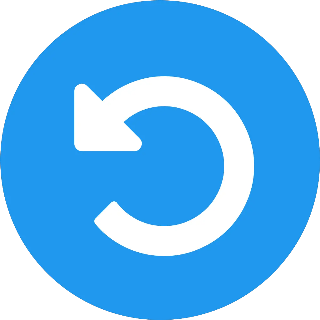 Flat Restart Icon Icon Restart Button Png Reboot Icon
