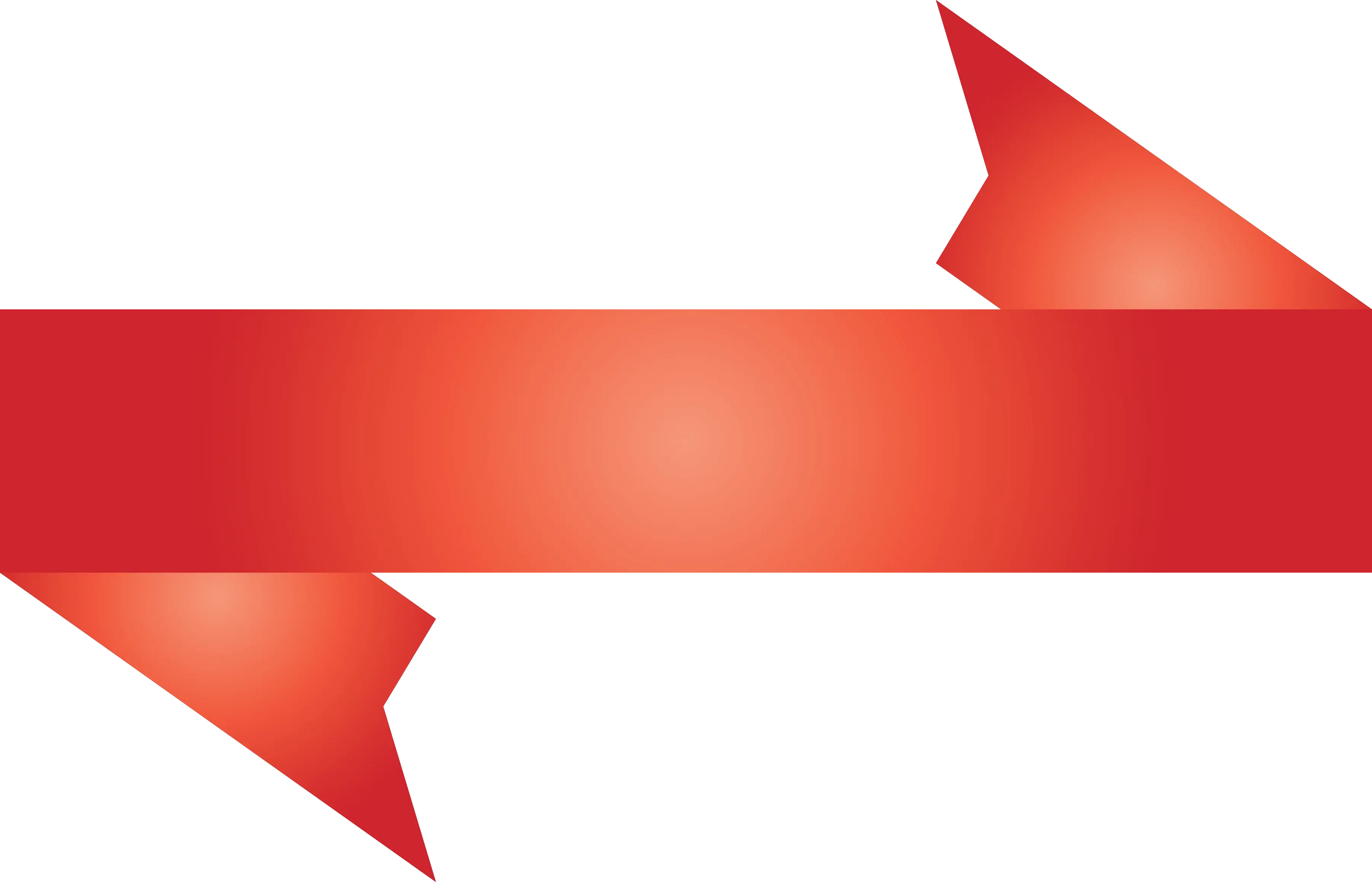 Red Arrow Ribbon Png