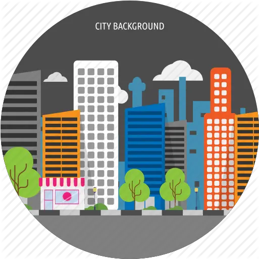 Construction Population Street City Background Icon Png City Background Png