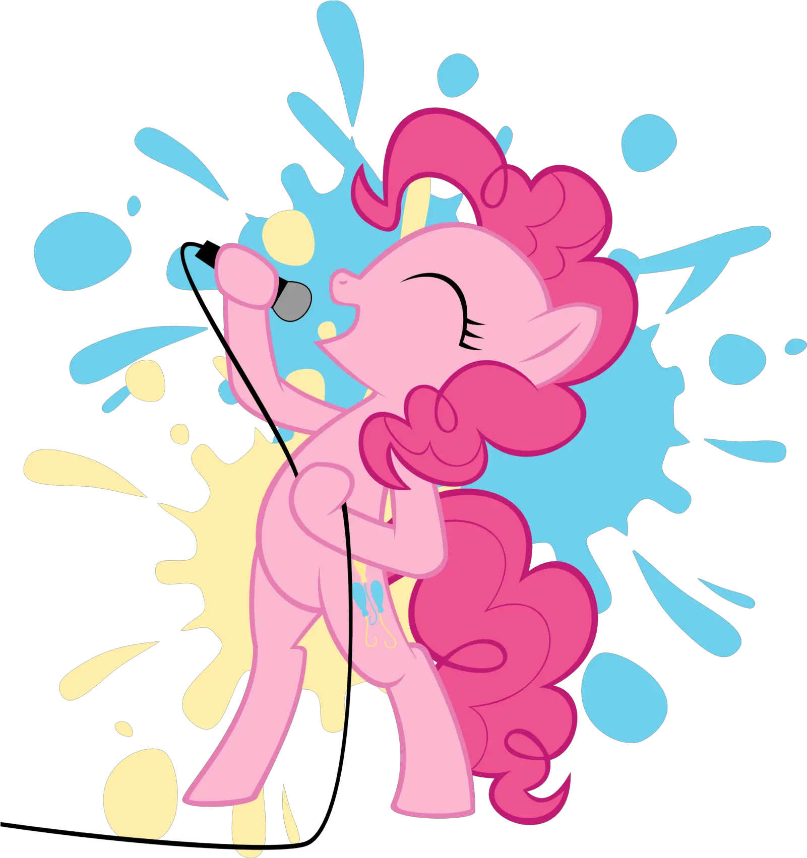 Microphone Clipart Mlp Mlp Pinkie Pie Singing Full Size Microphone Clipart Mlp Mlp Pinkie Pie Singing Png Singing Png