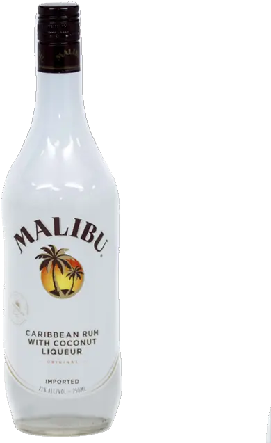 Liqueur Drink Malibu Rum Distilled Malibu Coconut Rum Png Malibu Rum Logo