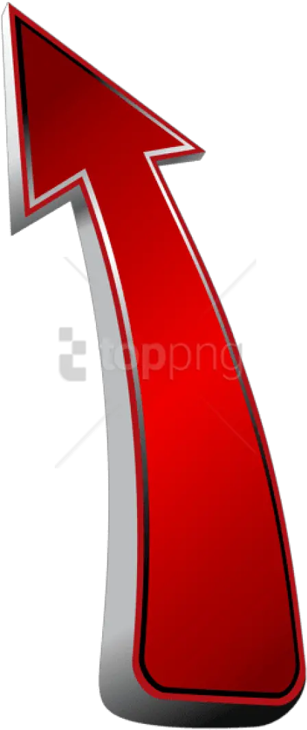 Red Arrow Png Glossy