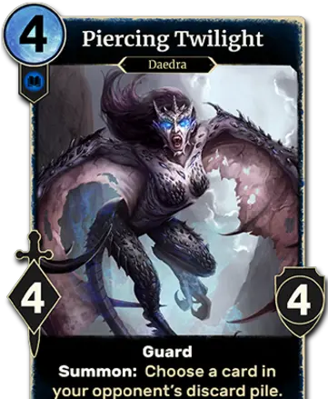 Piercing Twilight Elder Scrolls Fandom Elder Scrolls Legends Daedra Cards Png Piercing Png