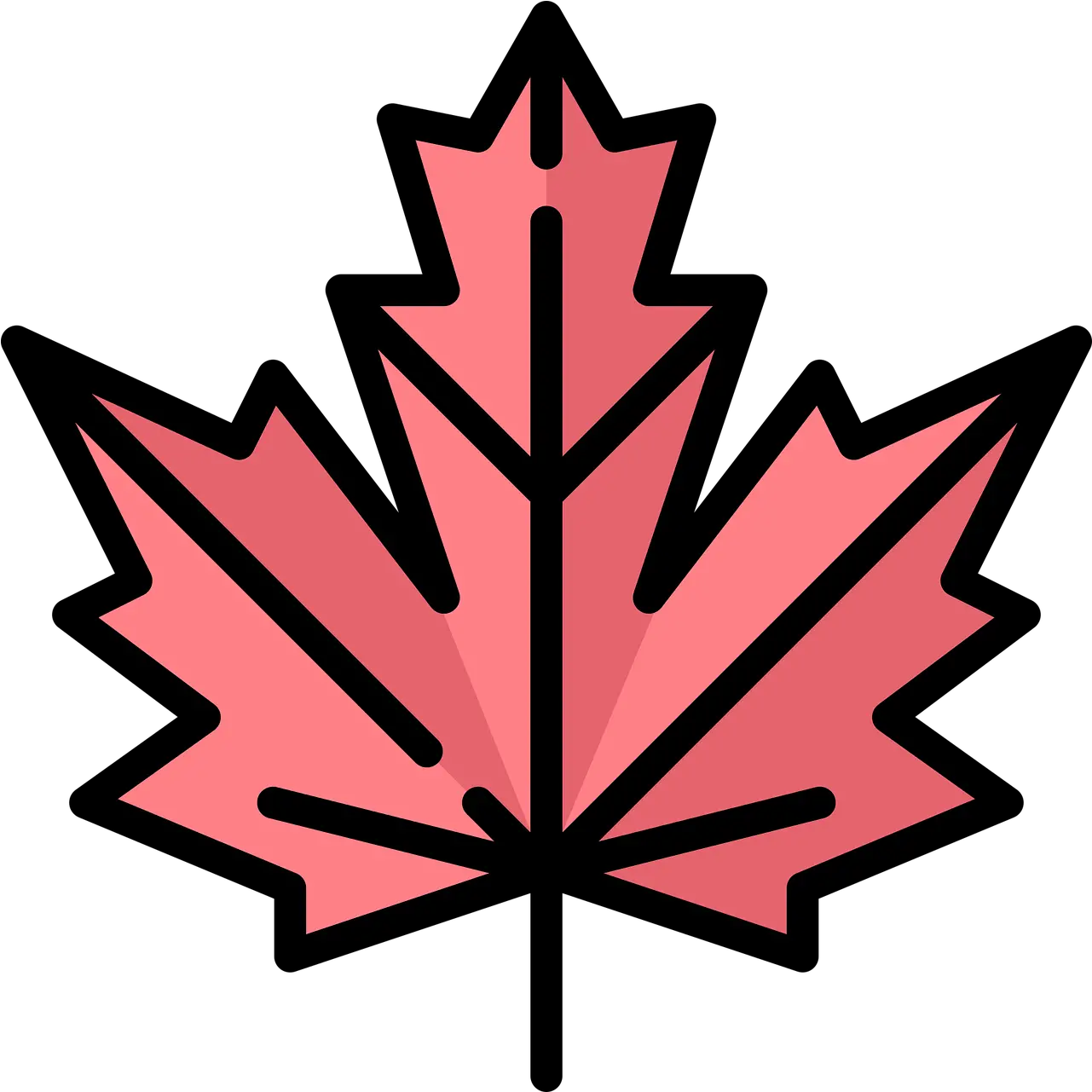 Leaf Canada Maple Free Vector Graphic On Pixabay Png Canadian Leaf Png