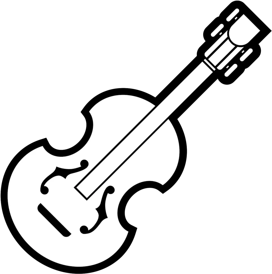 Free Music Instrument Violin 1206455 Png With Transparent Vertical Violin Icon Png