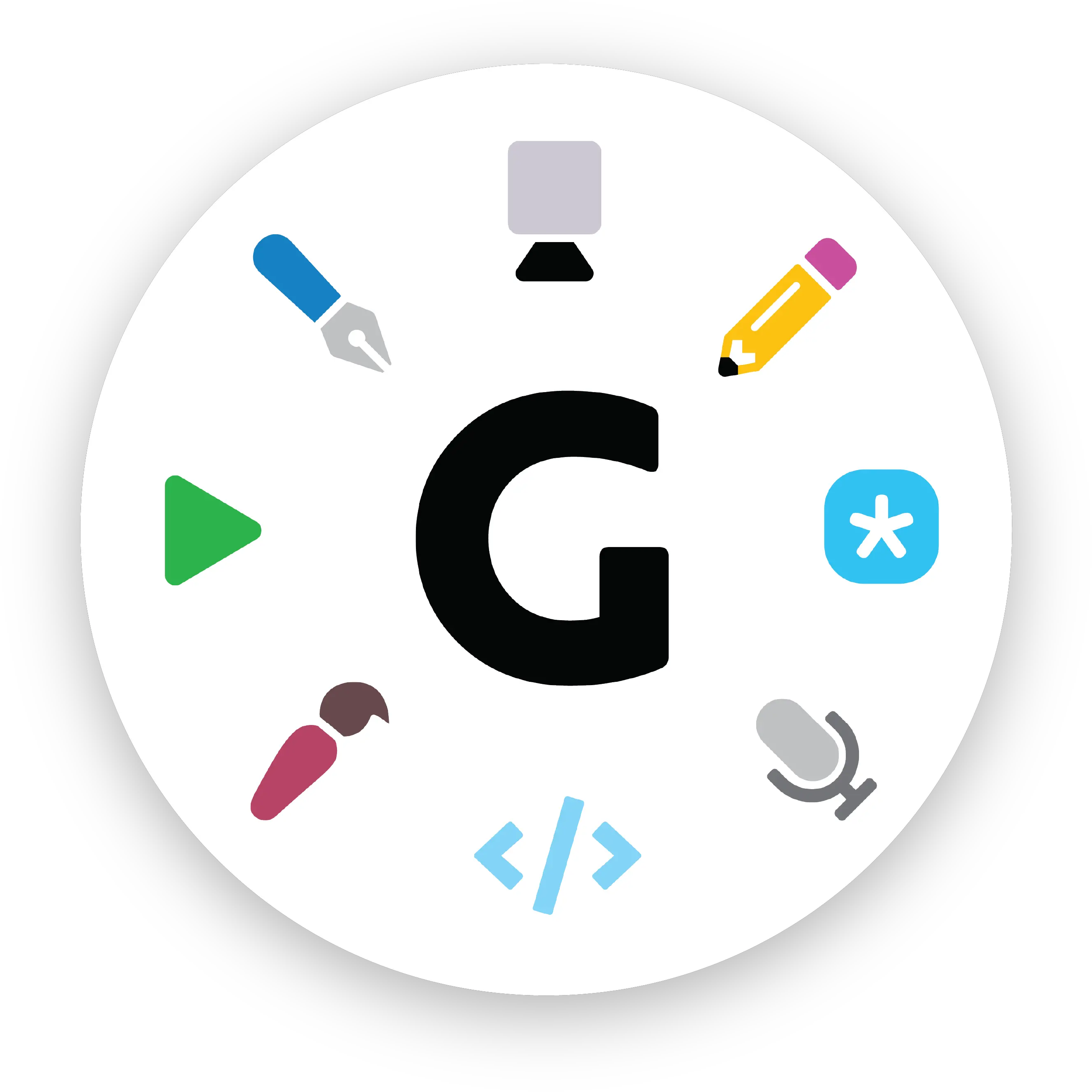 Circle Filled Ic Play White Icon Circle Png Circle With Line Through It Png png