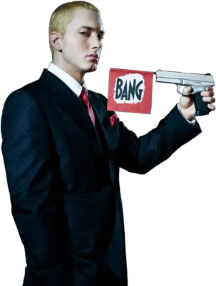 Free Eminem Gun Psd Vector Graphic Vectorhqcom Slim Shady Bang Png Eminem Png