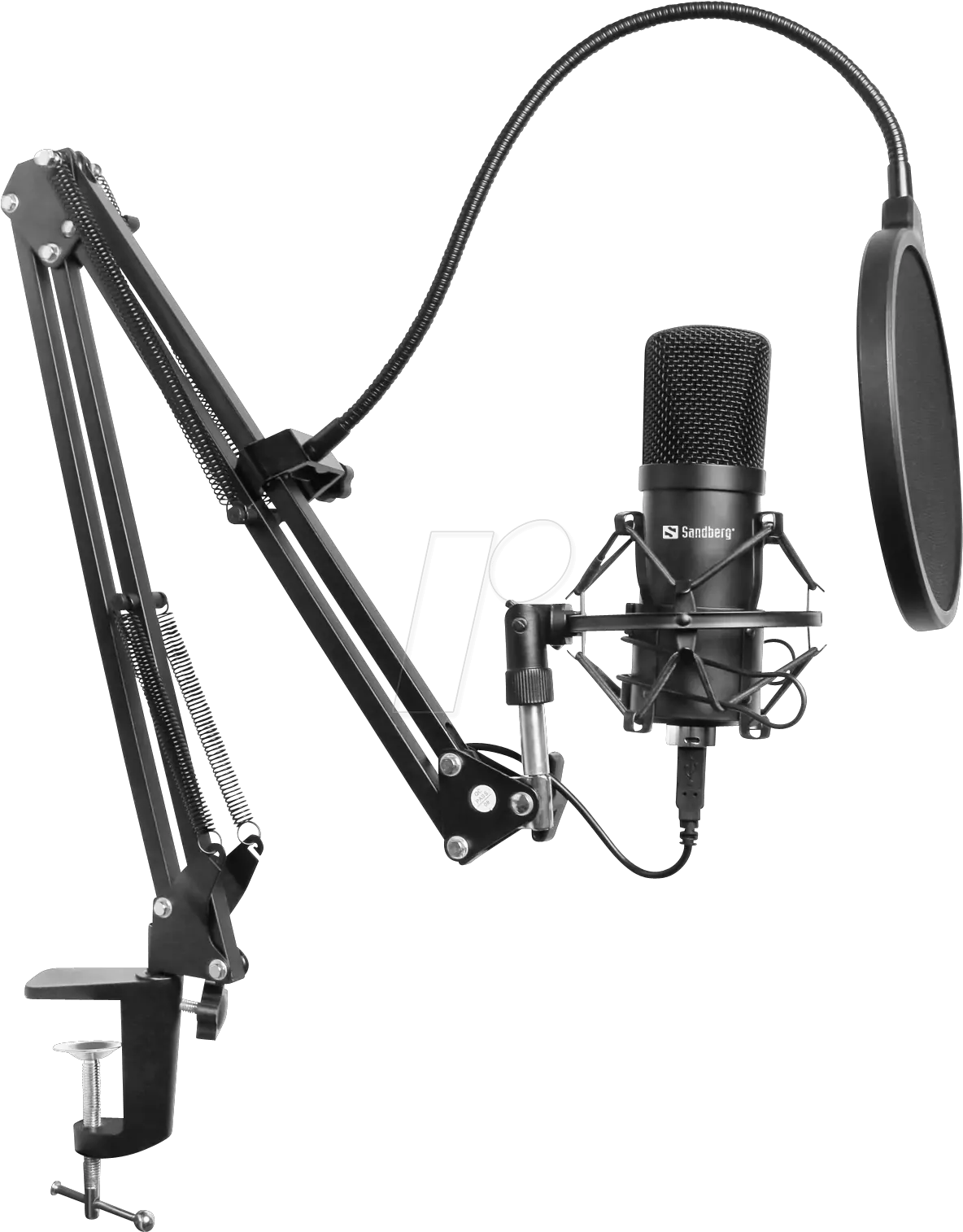 Sandberg 126 07 Microphone Usb Streamer Streamer Microphone Png Streamer Png