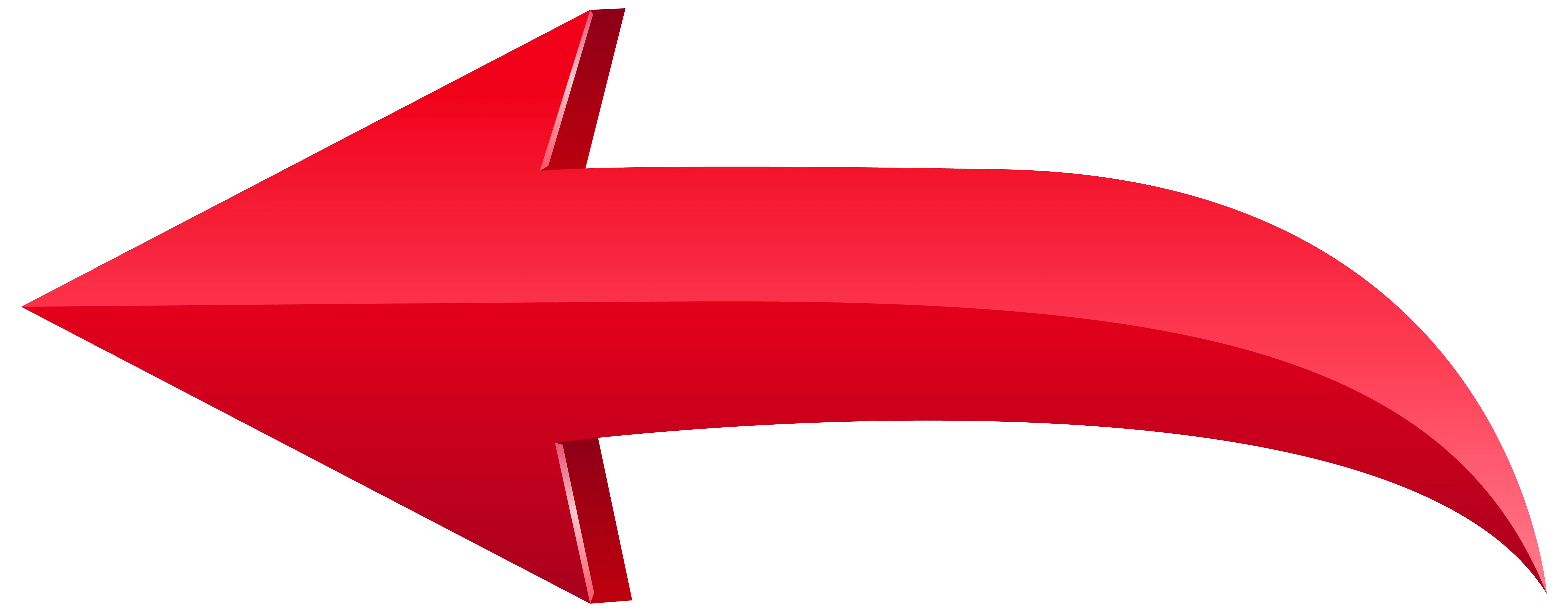 Red Arrow Down Png Transparent