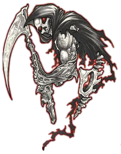 Grim Reaper Tattoo Png Grim Reaper Tattoo Designs Grim Reaper Transparent