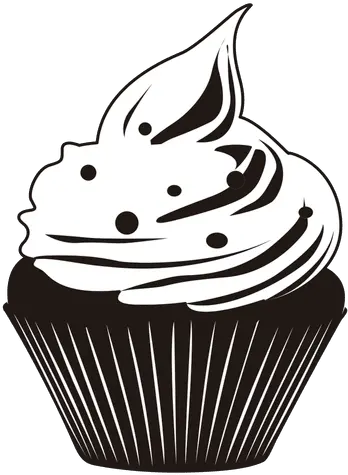 Cupcake Clip Art Cupcake Cake Silhouette Png Cup Cake Png