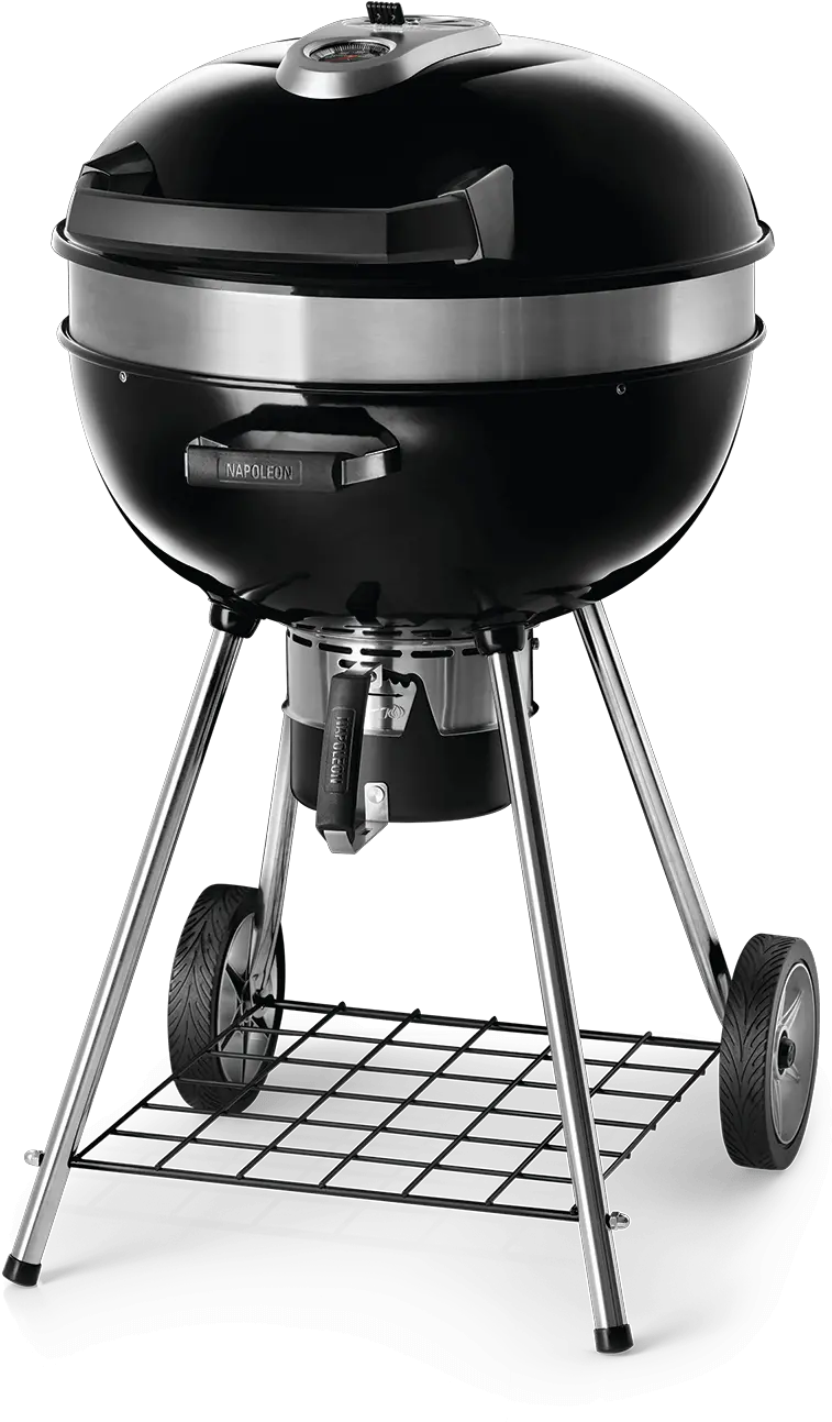 Pro Charcoal Kettle Grill Napoleon Pro22k Leg 2 Png Grill Transparent