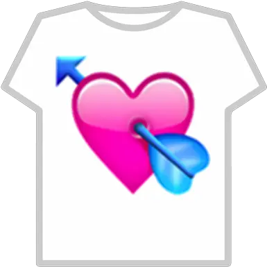 Arrow In Heart Emoji Roblox Emoji De Corazon Con Flecha Png Pink Heart Emoji Png
