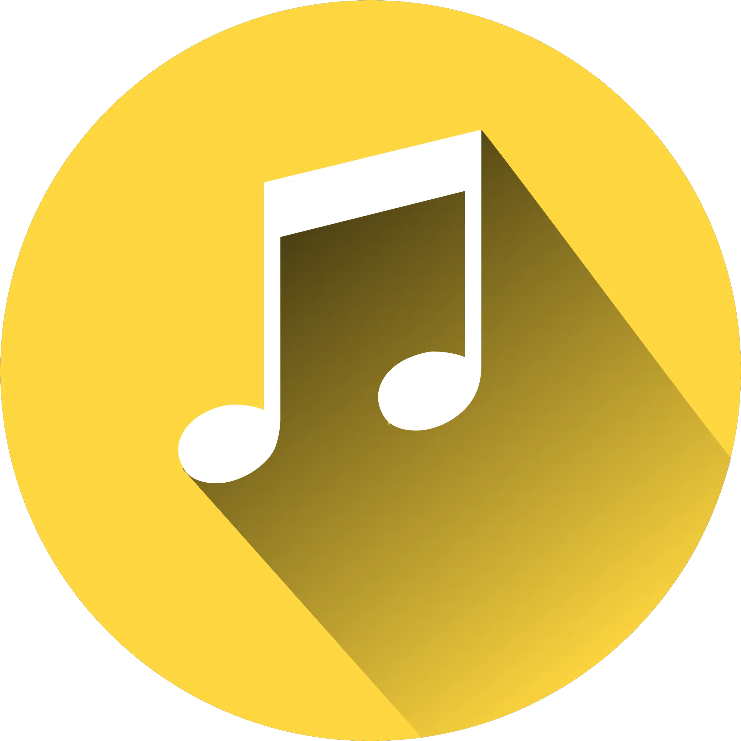 Music Note Round Music Icon Png Music Note Icon Png png