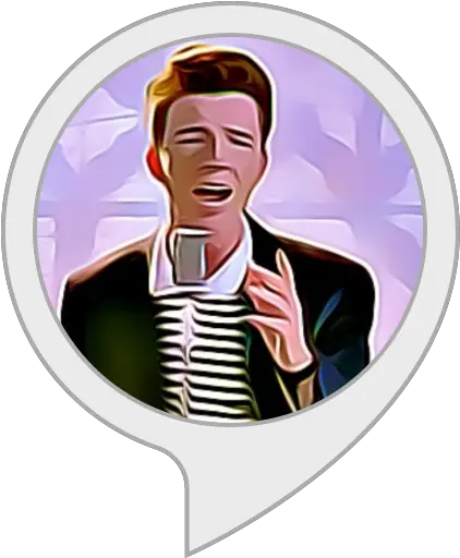 Alexa Skills Rick Roll Cartoon Png Rick Astley Png