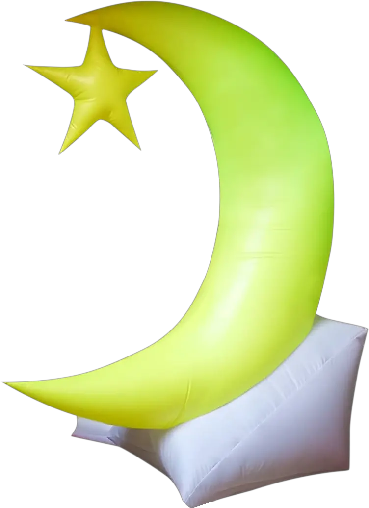 Cresent Moon Png Inflatable Crescent Moon Inflatable Horizontal Cresent Moon Png