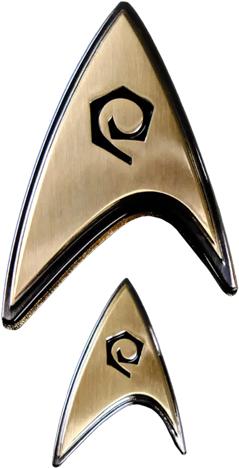 Enterprise Operations Badge And Pin Set From Quantum Mechanix Star Trek Badge Pin Png Tos Icon