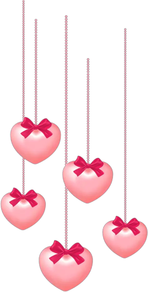 Download Deco Hearts Transparent Png Image With No Gif De Corazones Colgantes Hearts Transparent Background
