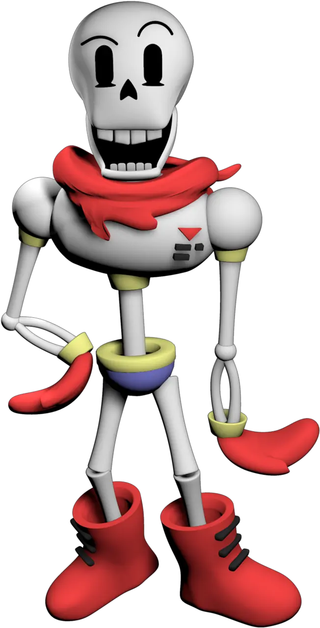 Photo V Undertale 3d Png Papyrus Png